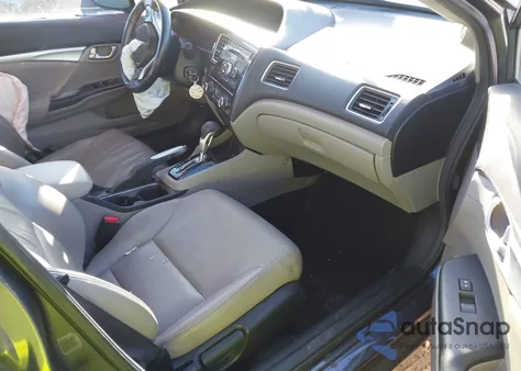 2013 Honda Civic Ex-L из США, поврежденный, VIN 2HGFB2F97DH568903